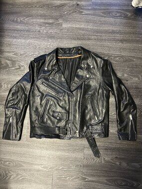 1990's Leather Coat